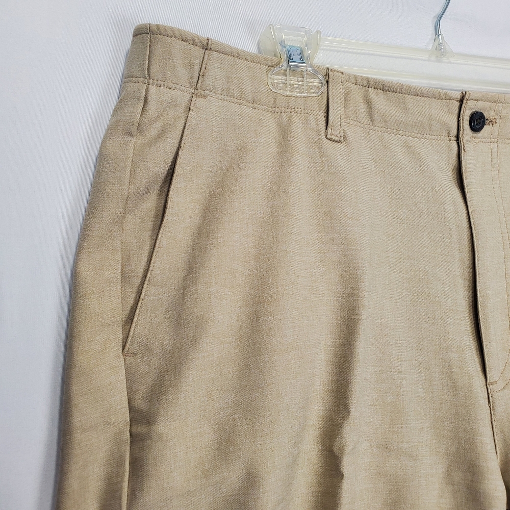 Pebble Beach Men's Outdoor Dry-Luxe Performance Golf Shorts Size 38 Tan / Beige - Picture 4 of 16
